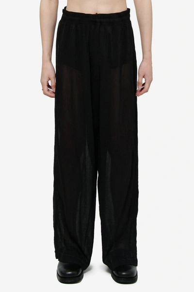 Our Legacy Pants In Black Rayon