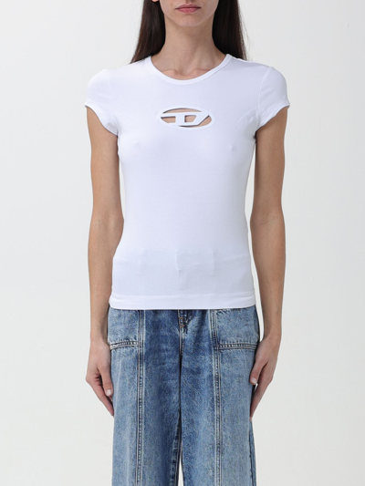 Diesel T-shirt  Woman Color White