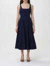 Staud Dress  Woman In Blue