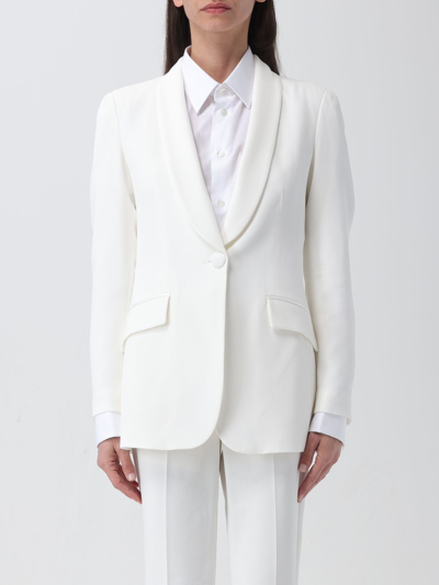 Emporio Armani Tailored Single-breasted Blazer In White