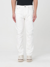 PALM ANGELS JEANS PALM ANGELS MEN COLOR WHITE,F14225001