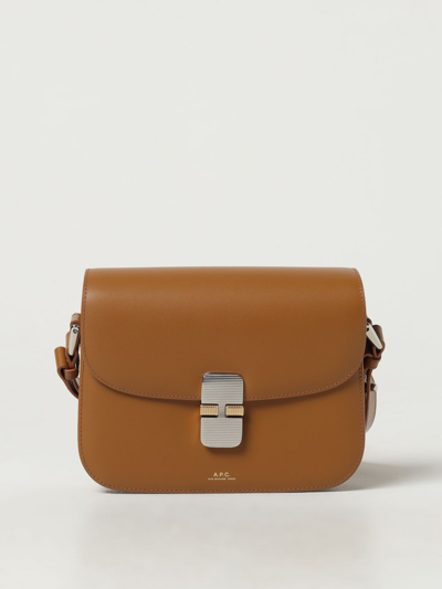 Apc Mini Bag A.p.c. Woman Colour Brown