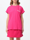 Balmain T-shirt  Woman Color Fuchsia