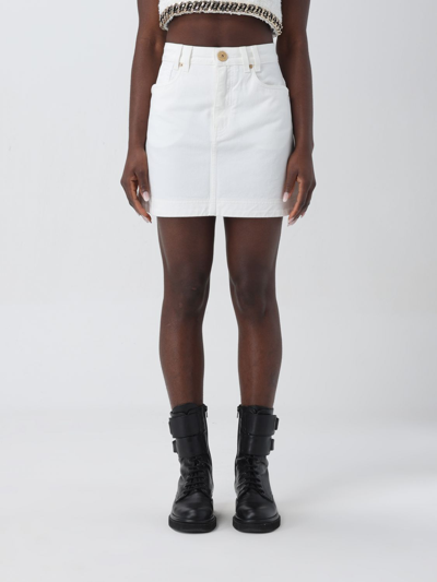 Balmain Skirt  Woman Color White