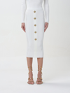 BALMAIN 半身裙 BALMAIN 女士 颜色 白色,F15244001