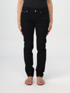 Dolce & Gabbana Low-rise Cotton-blend Skinny Jeans In Black