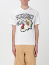Kenzo Varsity T-shirt In White