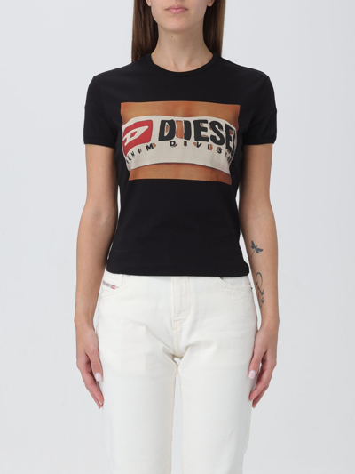 Diesel T-shirt  Woman Color Black