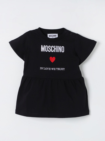 Moschino Baby 连衣裙  儿童 颜色 黑色 In Black