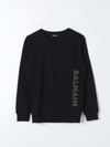 BALMAIN SWEATER BALMAIN KIDS KIDS COLOR BLACK,F19030002