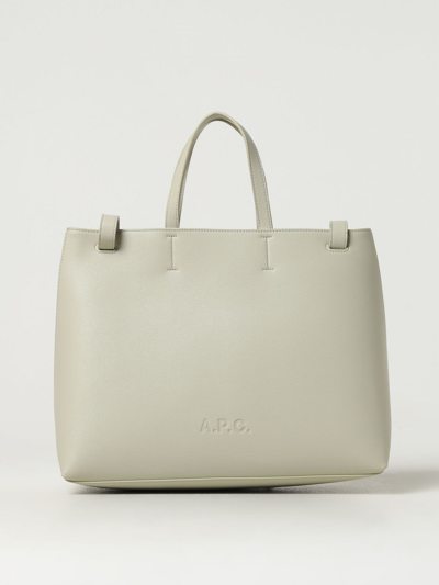 Apc Tote Bags A.p.c. Woman Color White