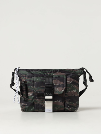 Apc Shoulder Bag A.p.c. Men Color Green