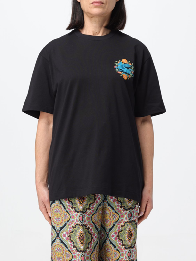 ETRO T-SHIRT ETRO WOMAN COLOR BLACK,F13794002