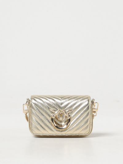 Pinko Mini Bag  Woman Color Gold