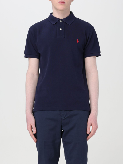 Polo Ralph Lauren The Iconic Mesh Polo Shirt   Kids In Blue