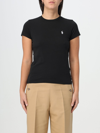 Polo Ralph Lauren T-shirt With Pony In Black