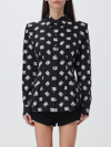 Dolce & Gabbana Logo Silk-blend Charmeuse Shirt In White