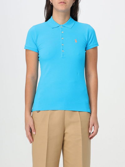 Polo Ralph Lauren Polo Shirt  Woman Color Blue