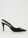 Twinset 60mm Oval T Slingback Pumps In Black