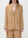 Alysi Blazer  Woman Color Brown In Brown