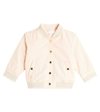CHLOÉ BABY EMBROIDERED BOMBER JACKET