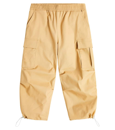 Paade Mode Kids' Oasis Cotton-blend Cargo Pants In Brown