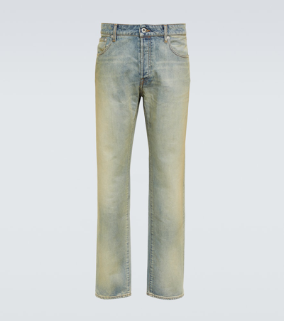 Kenzo Straight Jeans In Blue