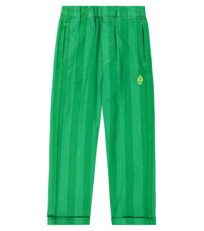 The Animals Observatory Kids' Camel Pants In Green