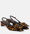 Jacquemus Les Slingbacks Duelo Shoe In Brown
