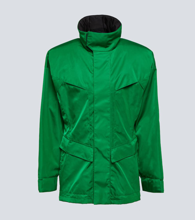 Prada Re-nylon Jacket In Green