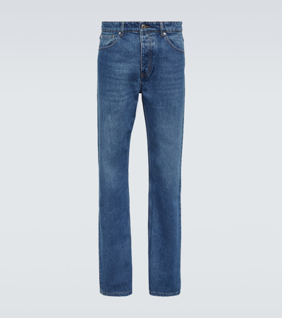 Ami Alexandre Mattiussi Straight-leg Jeans In Blue