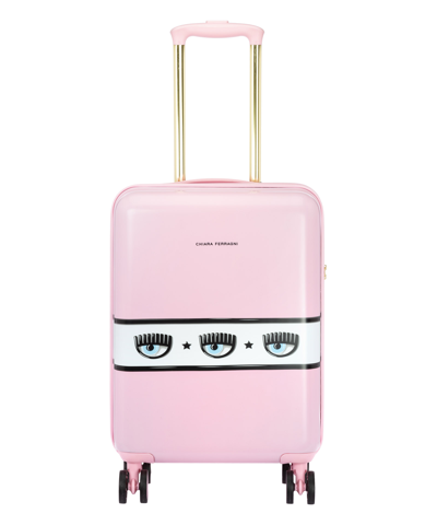 Chiara Ferragni Logomania Suitcase In Pink