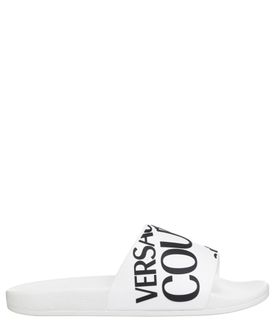 Versace Jeans Couture Slides In White