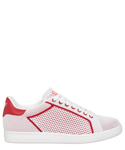 Ea7 Sneakers In White