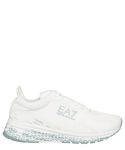 Ea7 Crusher Distance Sneakers In White