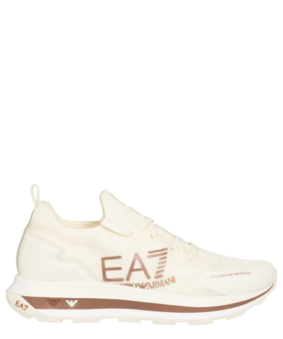 Ea7 Sneakers In Beige