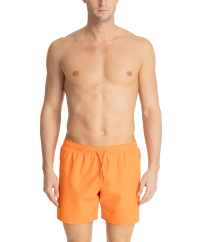 Ea7 Sea World Swim Shorts In Orange