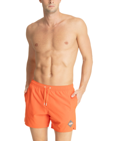 Ea7 Swim Shorts In Orange