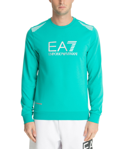 Ea7 Natural Ventus 7 Sweatshirt In Green