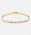 Suzanne Kalan 18kt Gold Bracelet With Diamonds In Gold