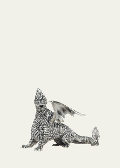 Jay Strongwater Azazel Regal Dragon Figurine In Natural