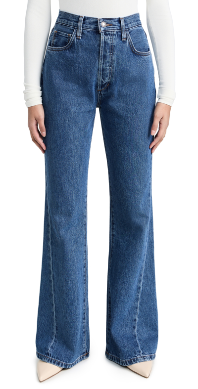 Favorite Daughter The Valentina Super High Rise Flare Jeans Montreal