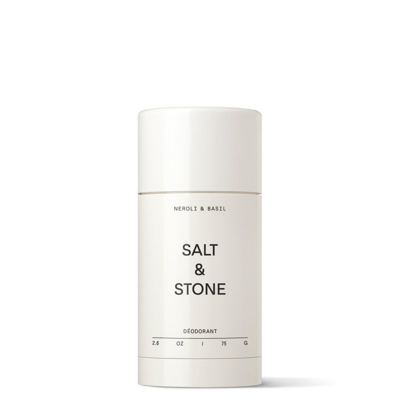 Salt & Stone Neroli & Basil Deodorant In White