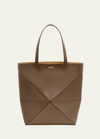 Loewe Men's Large Puzzle Tote Bag In 5884 Umber