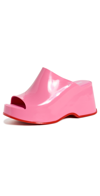 MELISSA PATTY MULES PINK/RED