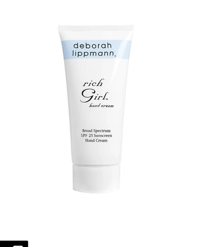 Deborah Lippmann Rich Girl Broad Spectrum Spf 25 Hand Cream In White