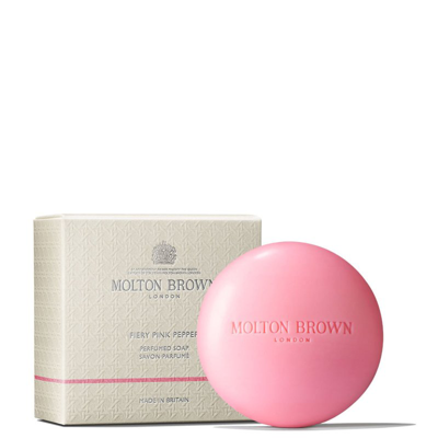 Molton Brown Pink Pepper Perfumed Soaps In White