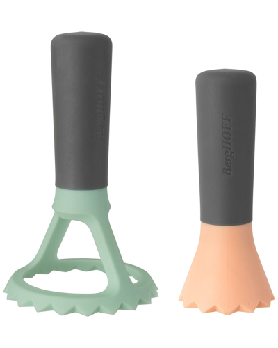 Berghoff Leo 2pc Raviloli Stamp Set In Green/black/terracotta