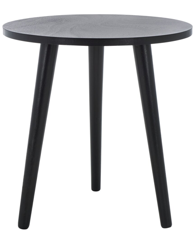 Safavieh Orion Round Accent Table In Black