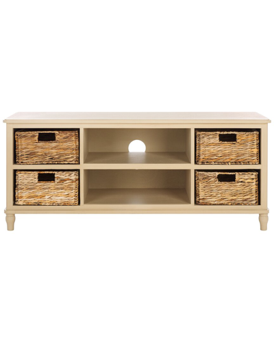 Safavieh Rooney Tv Unit In Brown